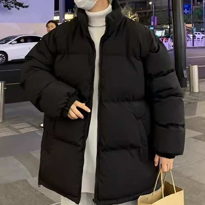 블랙 코튼 재킷