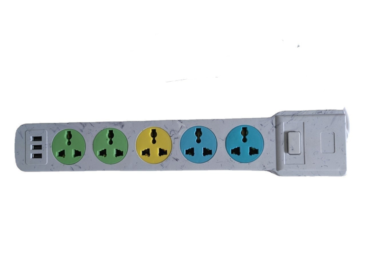 Enchufe de exportación de comercio exterior con USB hogar multi-funcional estándar británico estándar europeo fila enchufe poroso con interruptor socket Placa de cableado