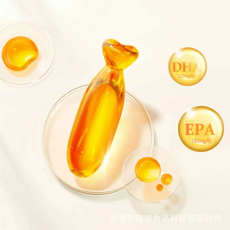 Рыбий жир, гель, капсула, DHA, 1 г