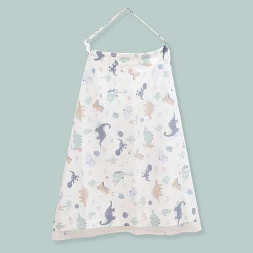 Cotton nursing towel feeding towel breast cover spring and autumn nursing dress cover towel breast cover strap anti-leakage cross-border 