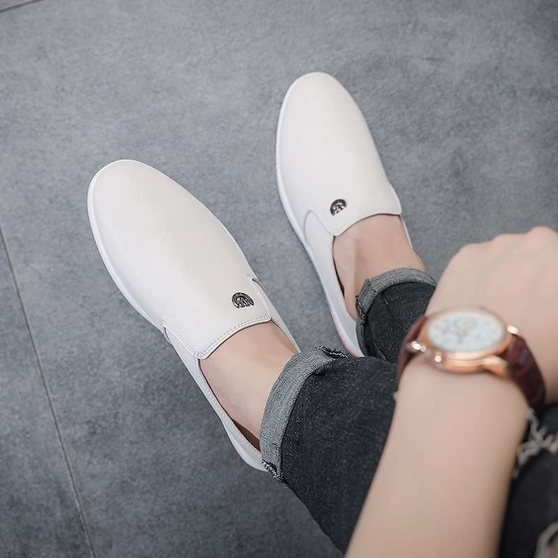 6669-2【화이트 슬립온】면화