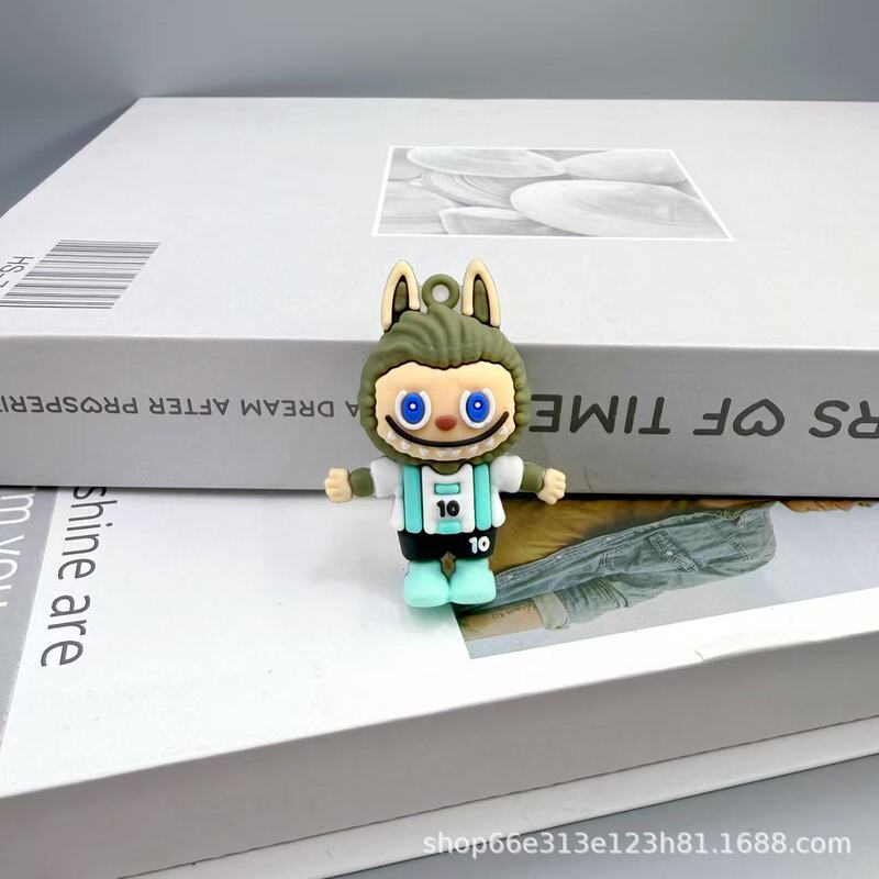 新しいクロスボーダー漫画ラブブ小さな羊人形キーホルダーペンダント軟質プラスチック立体かわいいキーホルダー卸売|undefined