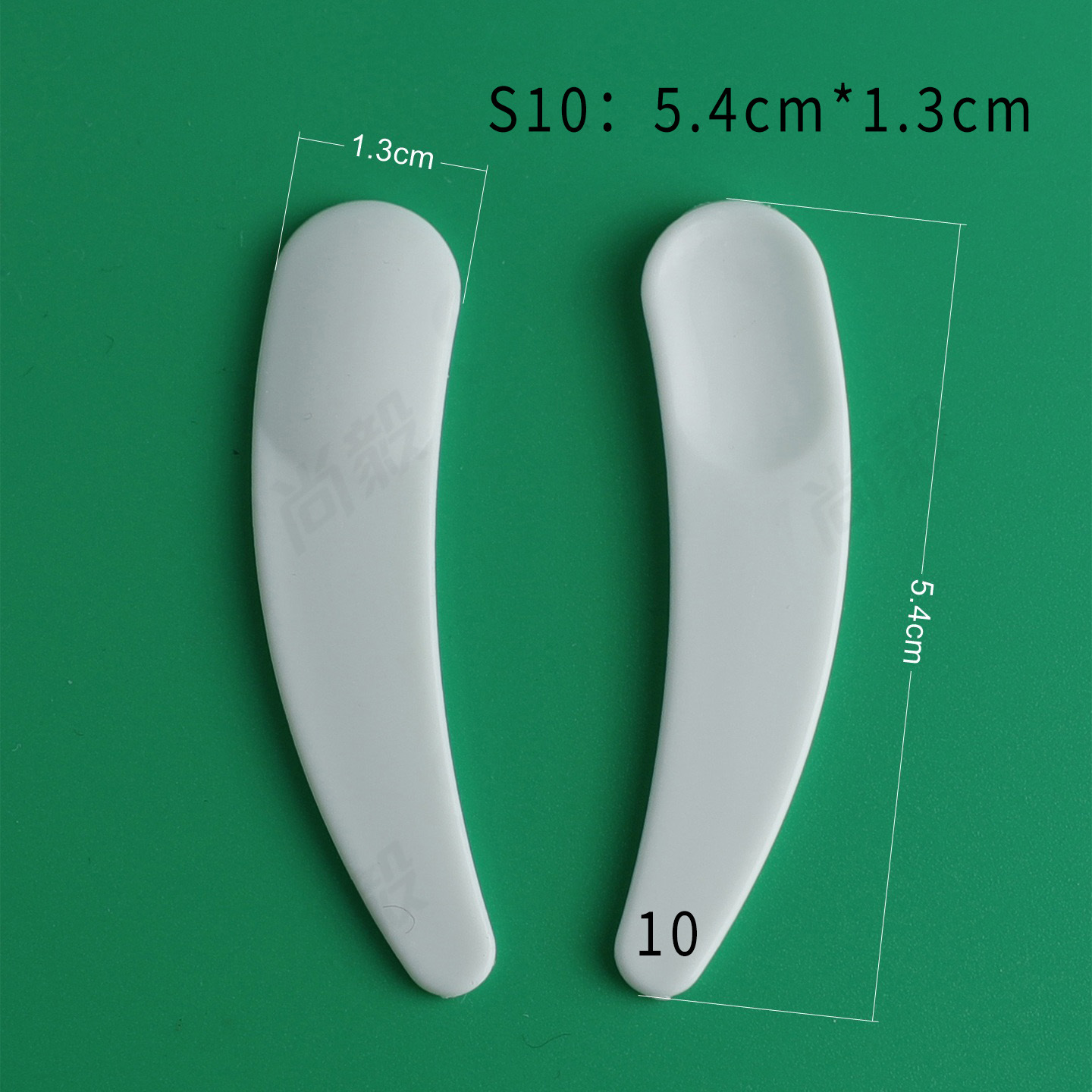 En stock maquillaje herramientas de plástico cara crema cuchara máscara cuchara recoger palillo cuchara raspado ojo crema embalaje palo moldeo por inyección cuchara
