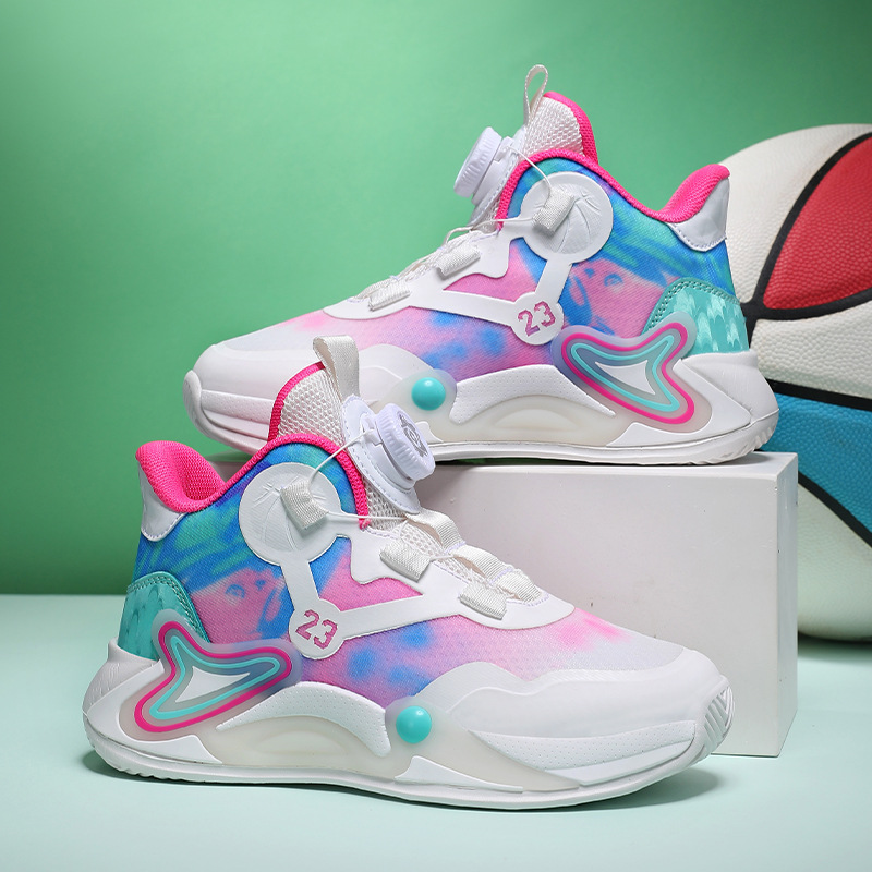 Kobe zapatos de baloncesto para niños zapatos de otoño nuevo estilo de moda zapato giratorio zapato antideslizante zapato de zapato de la escuela primaria