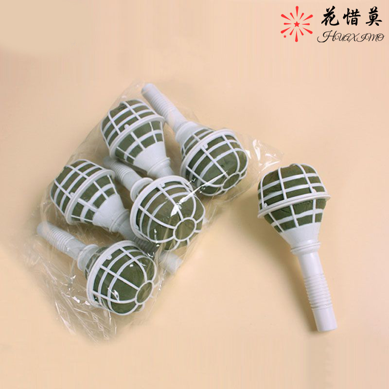 Flores de barro con conchas de encaje de la novia mano flores de bodas material de decoración al por mayor spot