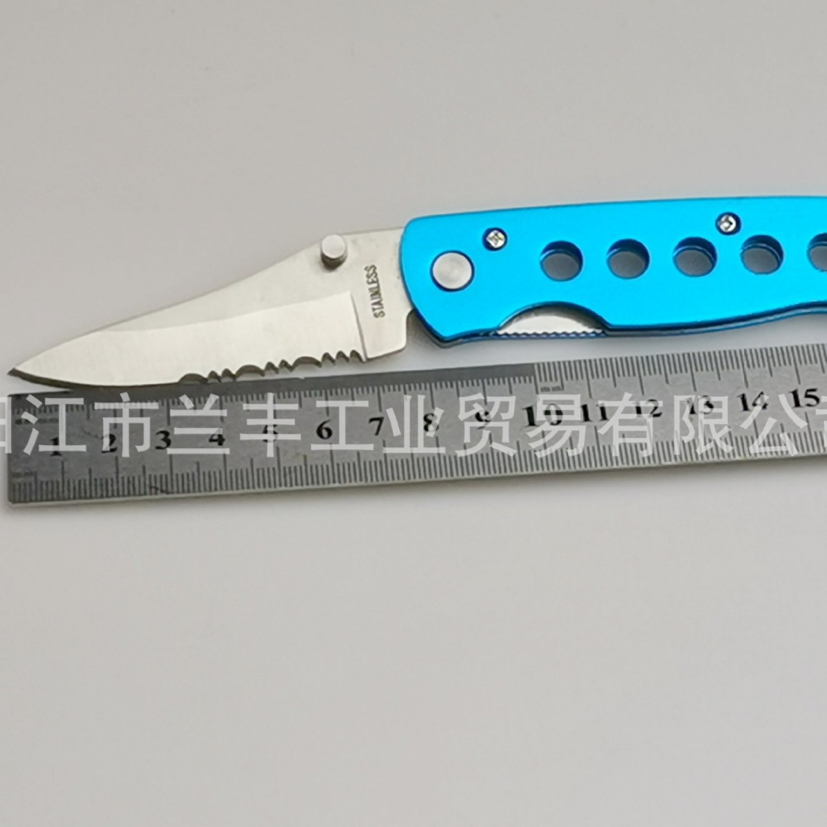 折刀带锯齿折叠小刀户外旅游野营探险登山 迎来样来图加 工定 做