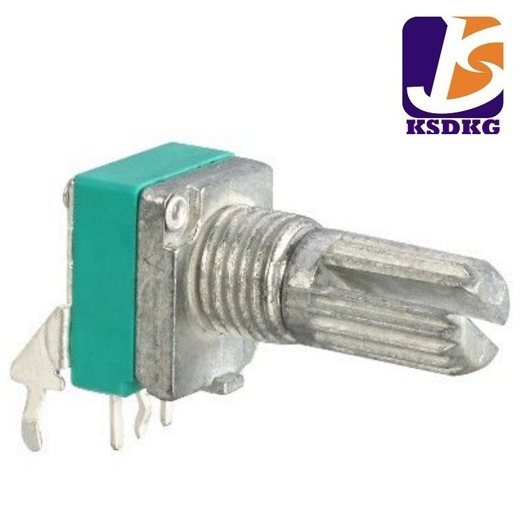 0951N弯脚电位器 电阻电位器 花轴 音量调节 工厂直销批发