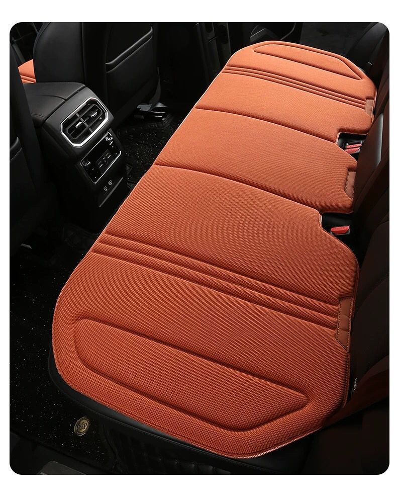 Car Seat Cushion Linen Four Seasons Universal Latex Non-Slip