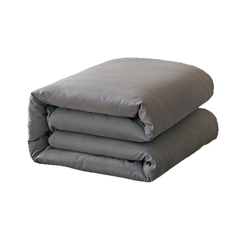 Algodón engrosado y cepillado de tres piezas Algodón de cuatro piezas Dormitorio de estudiantes Estudiantes de secundaria Cama individual superior Funda de edredón