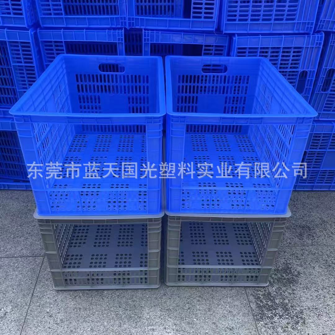 货架仓库周转筐节省货架成本塑料筐分拣区分筐货架分层筐周转筐