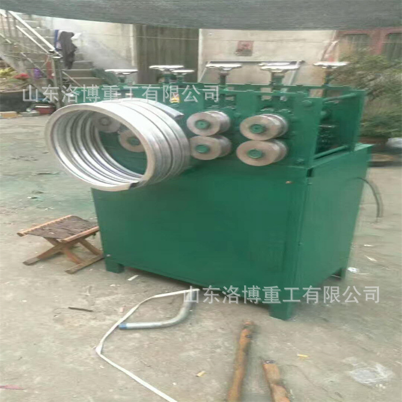 异型管液压盘管机 液压钢筋卷圆盘管机 多功能液压角钢弯管机