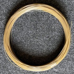 Fishing line with dry grass color, medium hard, durable, hand-woven line, squid line, boat fishing line, giant fishing line