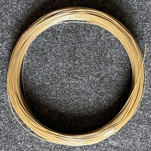 Fishing line with dry grass color, medium hard, durable, hand-woven line, squid line, boat fishing line, giant fishing line