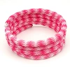 SJS27 twisted rose red-white 100cm