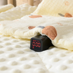 Selected Newborn Delivery Room Swaddle Blanket Autumn/Winter Thickened Soybean Velvet Baby Wrap Blanket, Pack of One