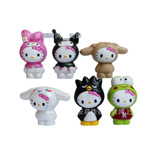 6 types of transformed cats, cars, anime figures, bouquets, accessories, DIY mobile phone cases and accessories