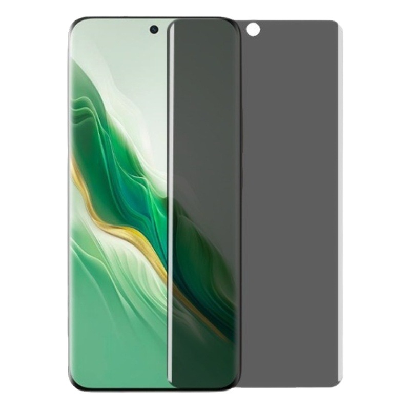 Protector de Pantalla para Honor Magic7Pro, 6 Pulgadas, Curvo, Cobertura Total, 5 Capas, Película Protectora UV de Alta Definición, Anti-Espía, Templada