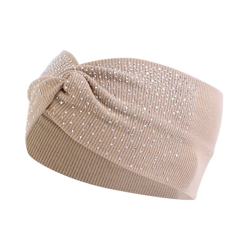 Transfronterizo nuevo pelo de diamantes de imitación con cara lavado tocado crossover señoras deportes diadema lavado cinturón de pelo