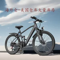 Зарубежный склад США Ebike Power Power Power Mountain Bike Lithium Shimano 21 класс с переменной скоростью электромобиль