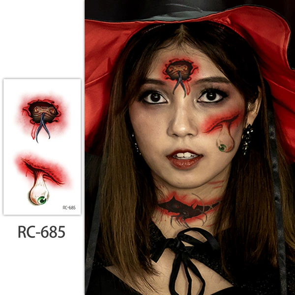 [RC-685（万圣节纹身贴）]
