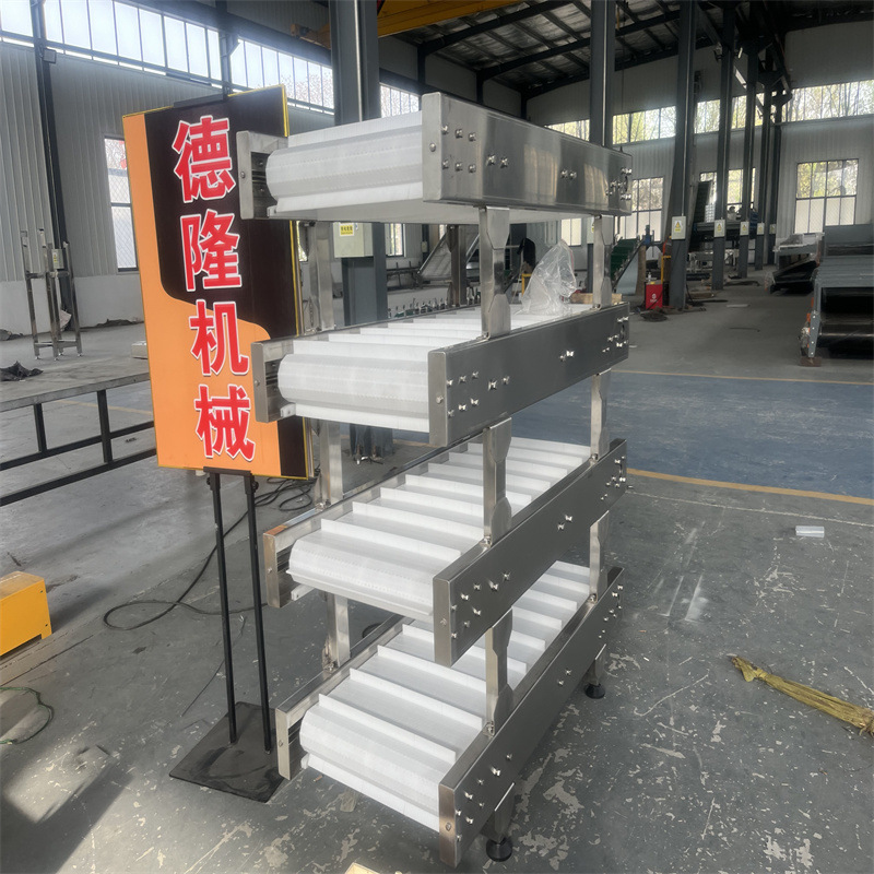 四层塑料链板输送机流水线食品蔬菜药品传送带清洗传送机