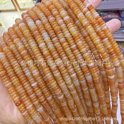 Beads Semi-Finished DIY Jewelry Wholesale — Zərgərlik ara hissələri - natural-red-aventurine-26mm