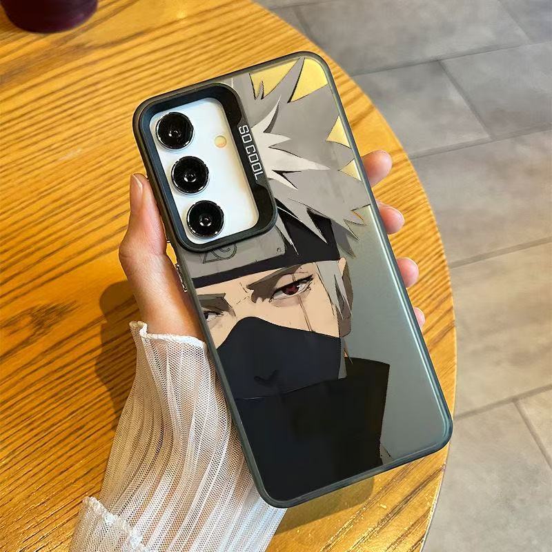 Naruto Kakashi Is Suitable for Samsung S24Ultra Mobile Phone Case Galaxy S23/22+ Frosted 20/21Fe Anti-Fall Naruto Kakashi Is Suitable for Samsung S24Ultra Mobile Phone Case Galaxy S23/22+ Frosted 20/21Fe Anti-Fall