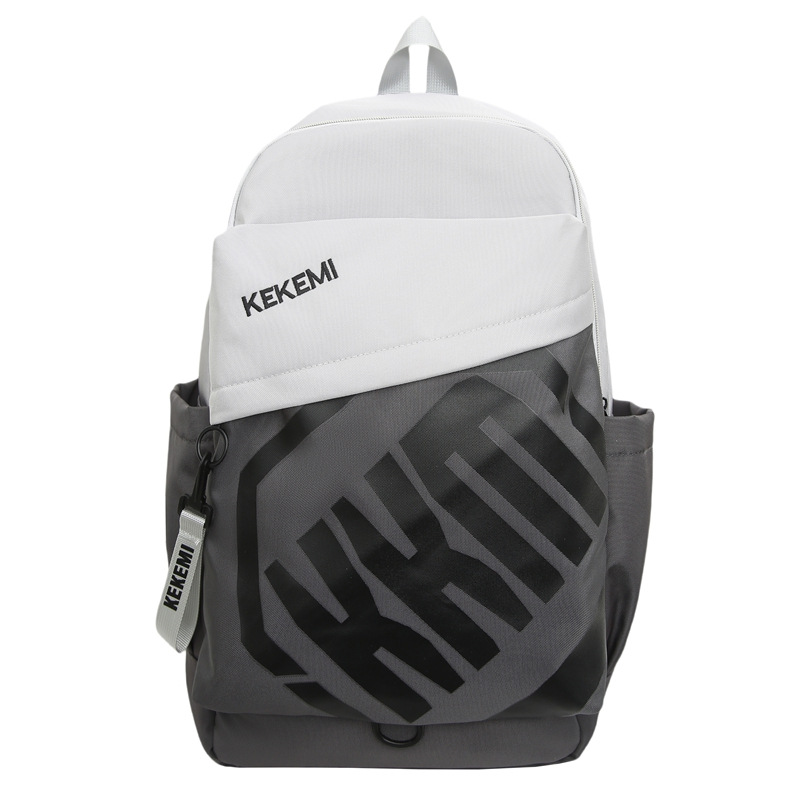Mochila escolar, bolsa para estudiantes de secundaria y preparatoria, gran capacidad, resistente al desgaste, estilo urbano simple, gran capacidad, resistente al desgaste, doble hombro de viaje