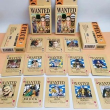 海贼王高清图案炫酷扑克牌周边路飞趣味益智纸牌魔术练习娱乐卡牌