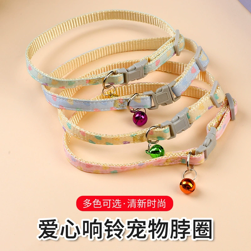 Кошка воротник Оптовая Pet украшения собака шарф Регулируемая пряжка маленький питомец