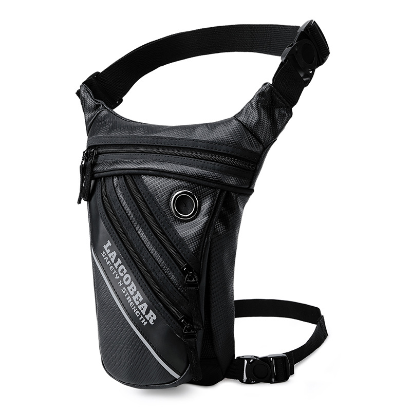 Motorcycle Cycling Leg Waist Bag Reflective Lightweight Men_voghion.com