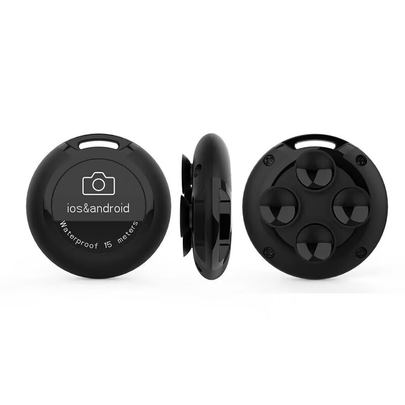 新型水中撮影bluetooth無線リモコン防水ミニ部品ストラップ付きディスクダイビング通用|undefined