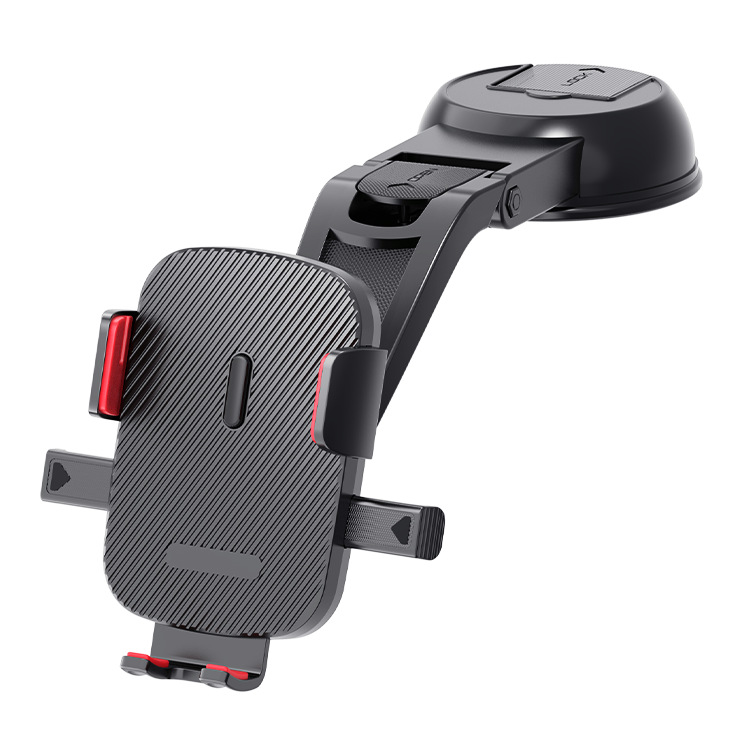New Cross-Border Universal Car Phone Holder, Center Console Car Mount, Suction Cup Type Navigation, Multi-Functional Automatic Lock