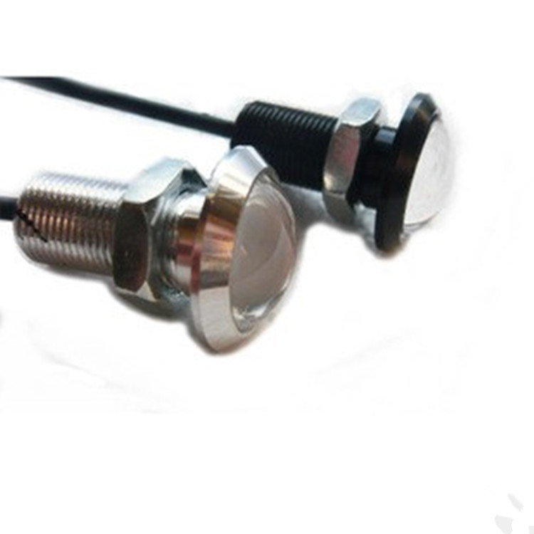 Venta al por mayor coche invisible impermeable LED águila ojo diurno Luz de alta potencia ultra-delgada águila ojo Luz de marcha atrás 18mm 9W image 3