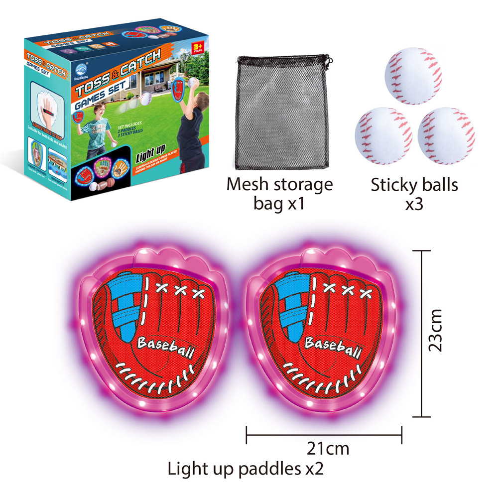 Balón luminoso de lanzamiento transfronterizo indoor al aire libre baloncesto rugby softbol entrenamiento deportivo interactivo juego de juguetes para niños