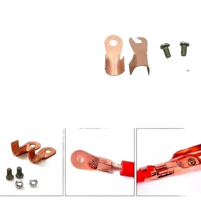 Car Battery Cable Clamps, Pure — Car on the line of fire