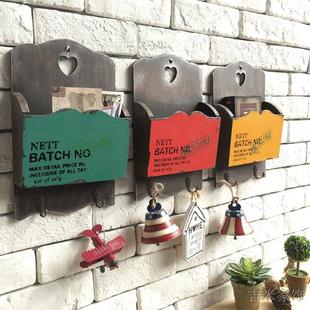 American Country Geometric Retro Nostalgic Background Wall Bar Clothing Store Entrance Wall Decoration Storage Wall Hanging Wall Decoration