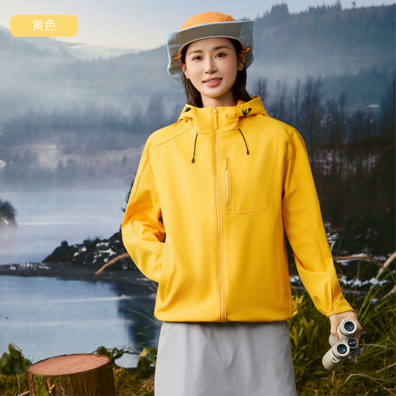 Dijia con abrigo de vestir de asalto de cáscara blanda, chaqueta compuesta de waffle para hombres y mujeres, chaqueta de montaña al aire libre a prueba de viento e impermeable