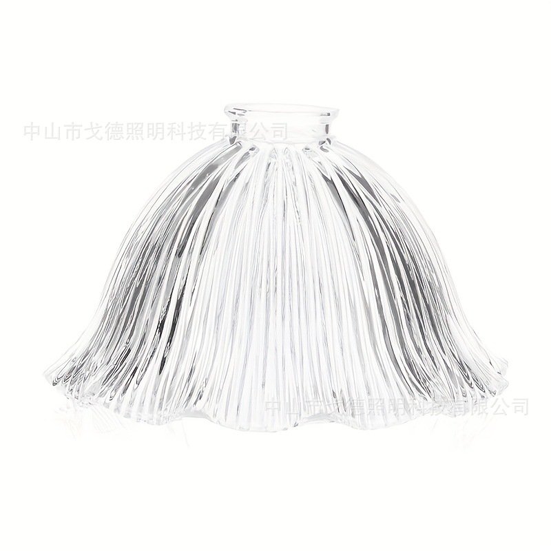 독립적인 카톤 폼 포장 포함 클리어 라이트 스레드 전용 램프 갓 D22*H14CM 독립적인 카톤 폼 포장 포함