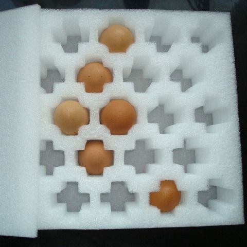 鸡蛋托笨鸡蛋托山鸡蛋托鹌鹑蛋托珍珠棉托泡沫托 电子产品包装