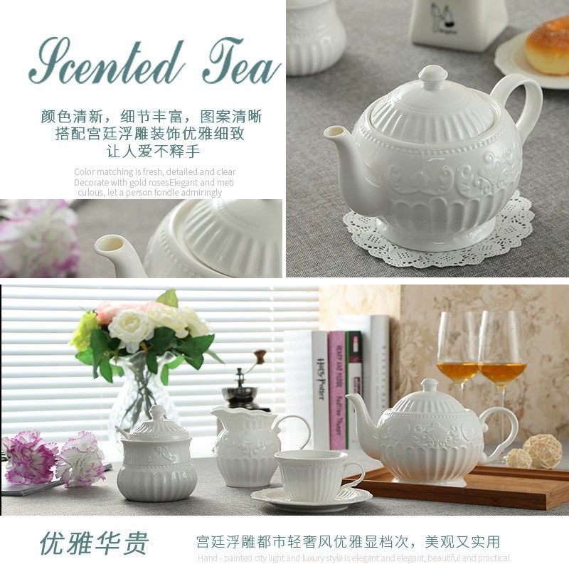 Ceramic teapot, coffee set, tableware, direct factory sales