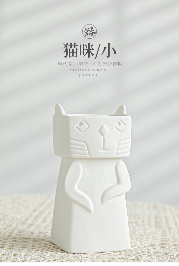 郑文峰素烧花器_11