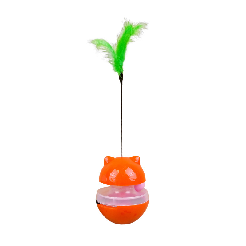 Manufacturer of chewable and chewable cats, self-pleasure feathers to relieve boredom, kittens, funny cats, cat care supplies, food leakage tumblers 5