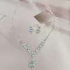 501 necklace ear clip