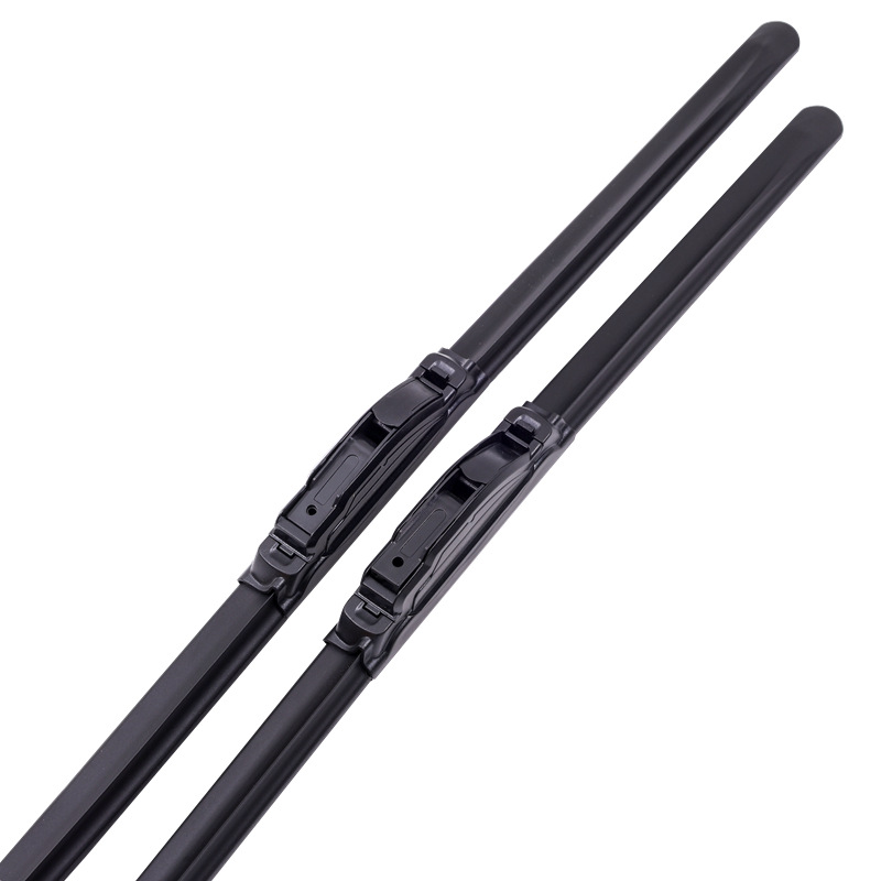 多功能按压6胶条带3个卡扣 B2 B5 B1 高清静音汽车多功能雨刷器