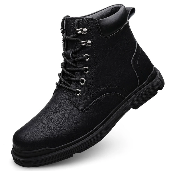 Black single shoes