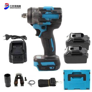 Mutian New 400 torque aperture lighting brushless Lithium electric wrench electric wrench car tire rack worker