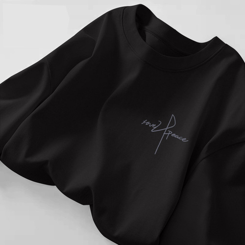 Men's Loose Long-Sleeve T-Shirt for Spring and Autumn, Streetwear Brand Basic Top, Youth White Underwear T-Shirt