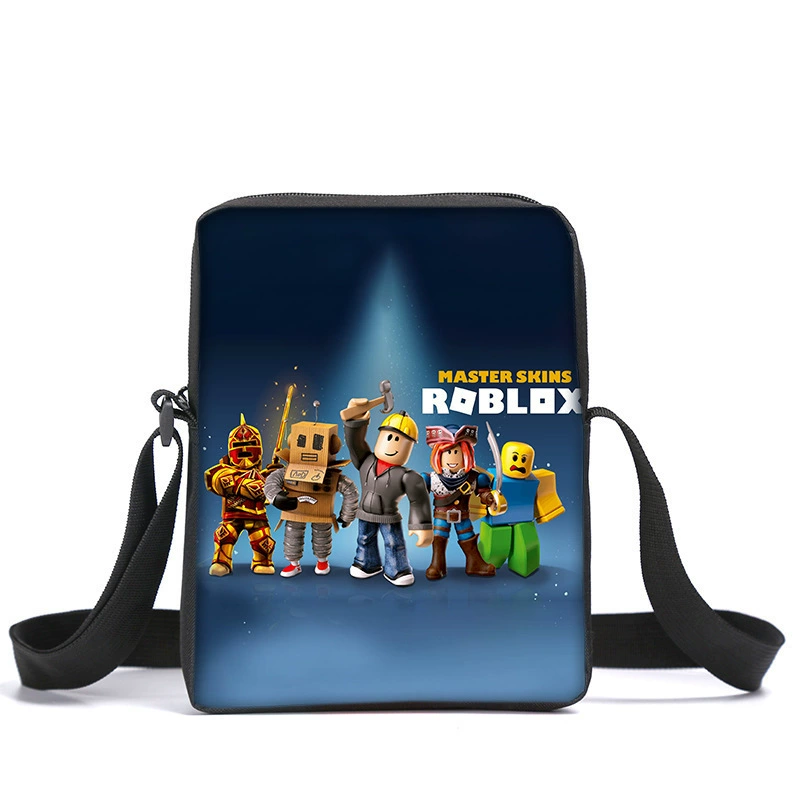Сумка-планшет Roblox, аксессуар к игре, для учащихся начальных и средних классов, мультяшная унисекс рюкзак-сумка