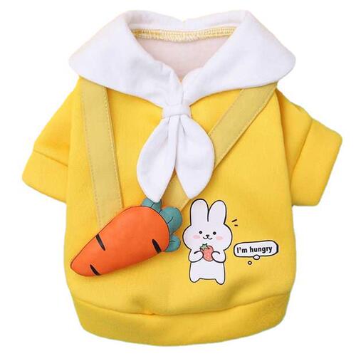 Puppy Dog Clothes Corgi Cute French Bulldog Spring and Autumn Clothes Teddy Bichon Pomeranian Small Puppy Cat Pet Thin Style